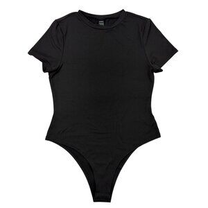 Black Short Sleeve Bodysuit Women’s Size L